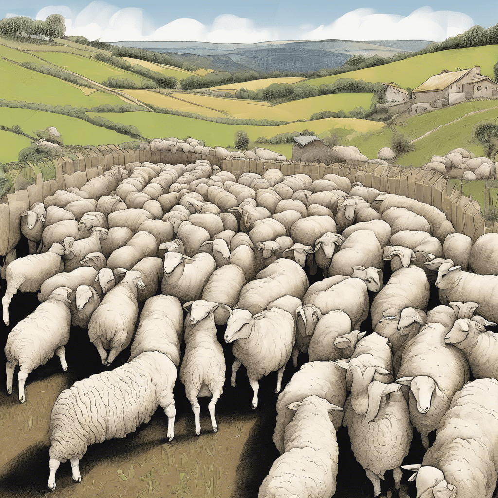 Erreur 2 : Négliger le bien-être animal et la traite - petit troupeau, brebis Lacaune, élevage ovin, Cévennes, astuces dans Gérer un petit troupeau : 3 erreurs à éviter