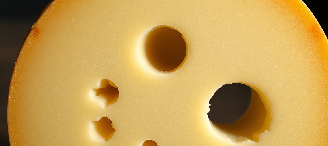 Mon fromage a des trous pourquoi ?