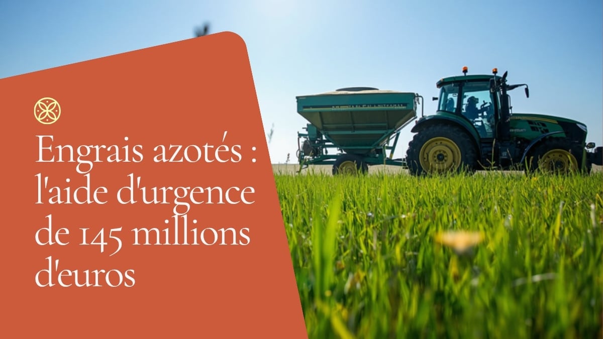Engrais azotés : l’aide d’urgence de 145 millions d’euros que vous pouvez mobiliser dès le 1er août