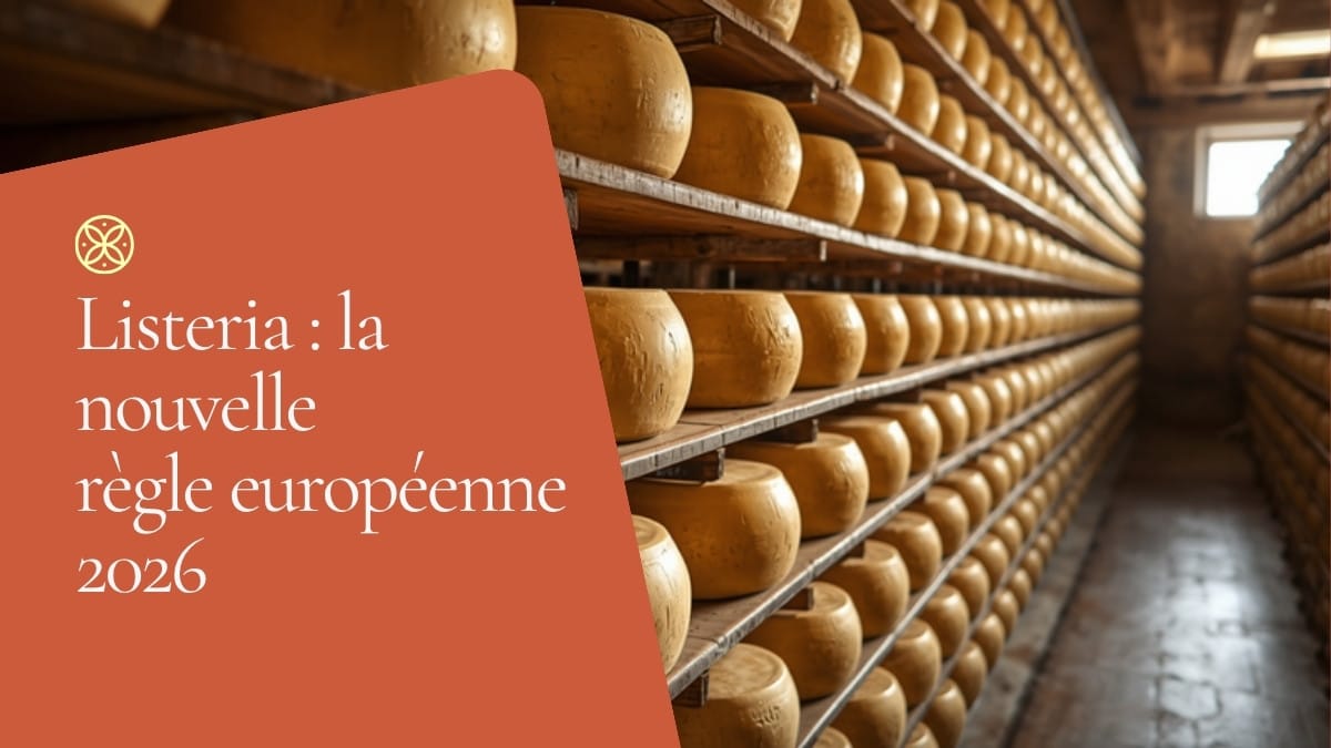Listeria : la nouvelle règle européenne s&rsquo;applique depuis le 1er juillet 2026 — ce que tout transformateur au lait cru doit désormais prouver