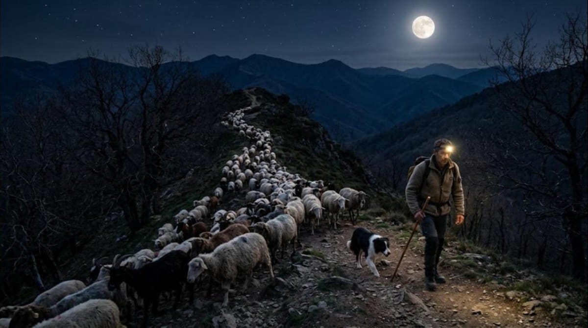 Une nuit de transhumance : mon lien avec les Cévennes