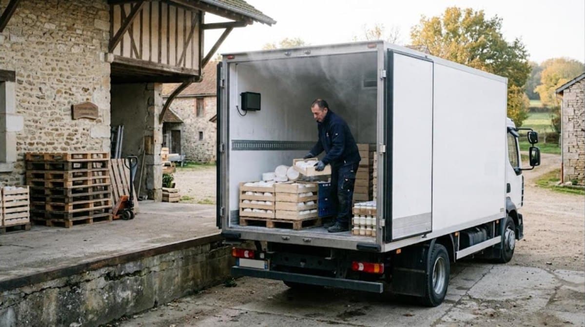 Quelles températures de transport pour produits laitiers ?